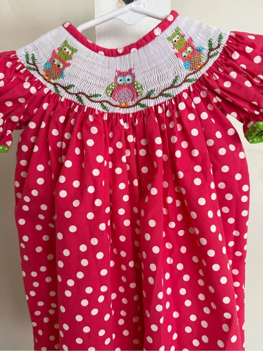 Candyland Smocked Bubble Romper